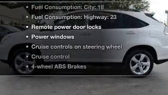 2008 Lexus RX 350 - Lakeland FL