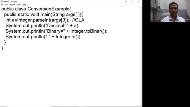 Converting Decimal To Binary Octal Hex In Java - English