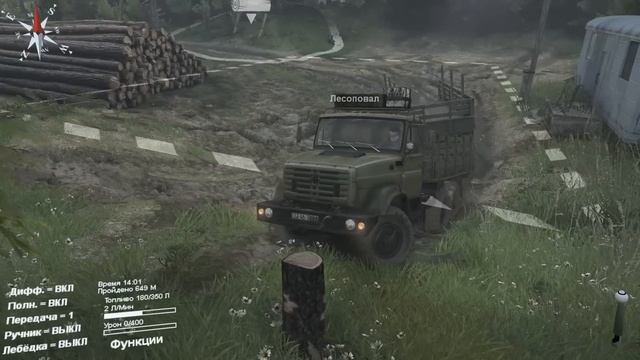 Моды для Spintires 2016 - ЗиЛ 4334 #93