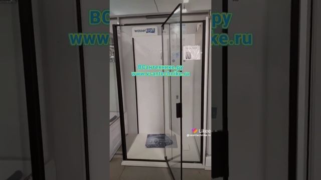 Душевой уголок Wasserkraft  elbe 74p07#всантехнике #сантехника #душевая #www.vsantechnike.ru#