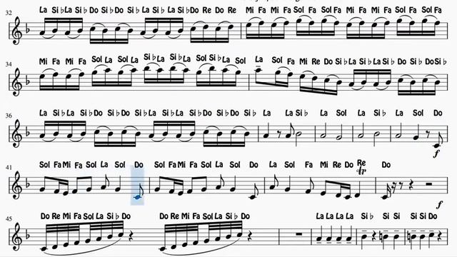 Spring Complete Notes Sheet Music For Flute Violin Oboe Vivaldi Four Seasons Spanish Notes
