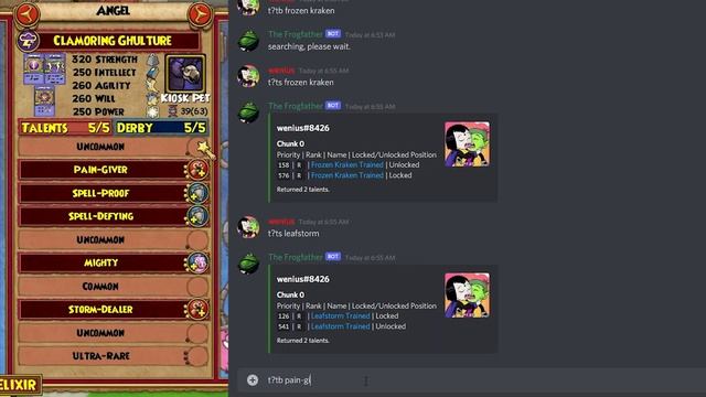 Wizard101: How To Read A Pet's Talent Pool