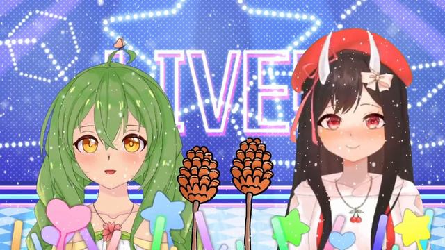 Ноэль обрела новую сверхспособность! Обращение в туман! [Noel и Ева Буш из Frufru VTubers]