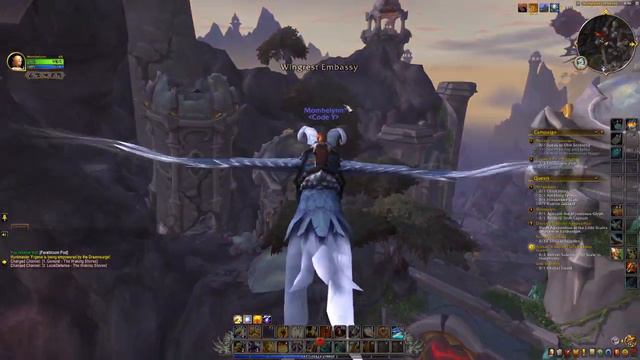 Blood Elf Paladin, Dragon Isles, Ohn'ahran Plains