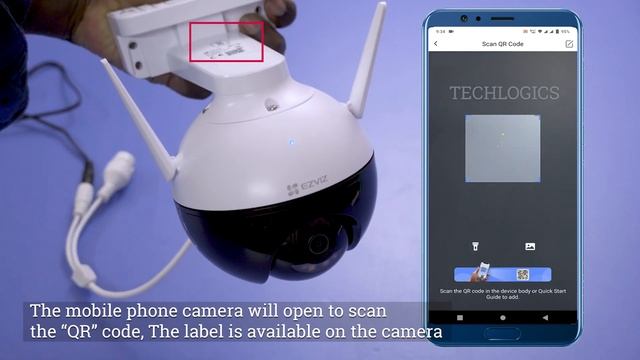 EZVIZ C8C Outdoor Weatherproof Camera Setup | Unboxing, Memory Card, WIFI Mobile APP Configuration