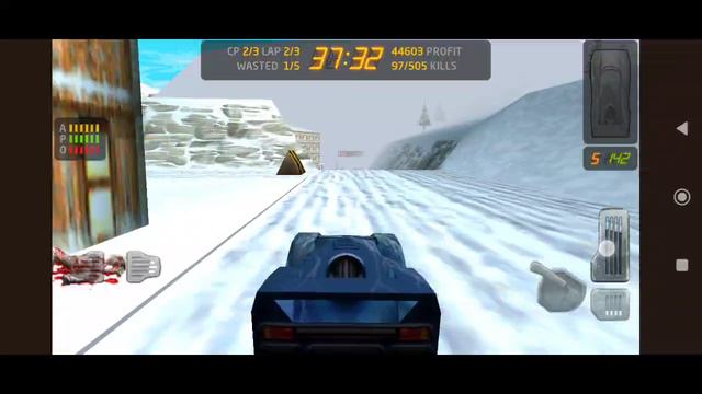 Третья миссия кармагеддон, морозная карта