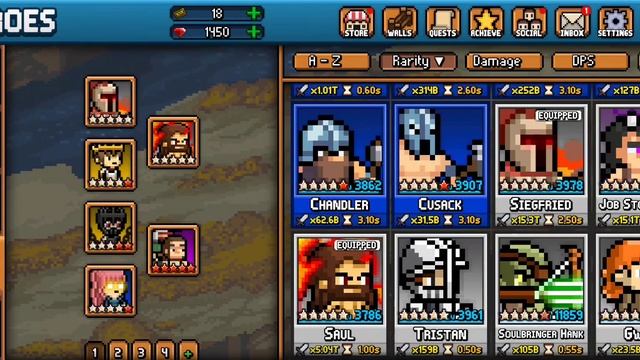 Максимальное количество звёзд у обычных героев в игре Days Bygone