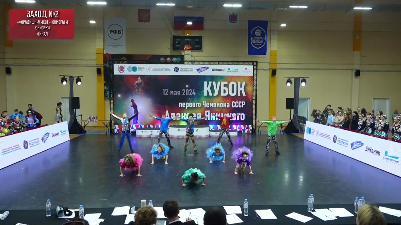 New Stars формейшн микст юниоры и юниорки