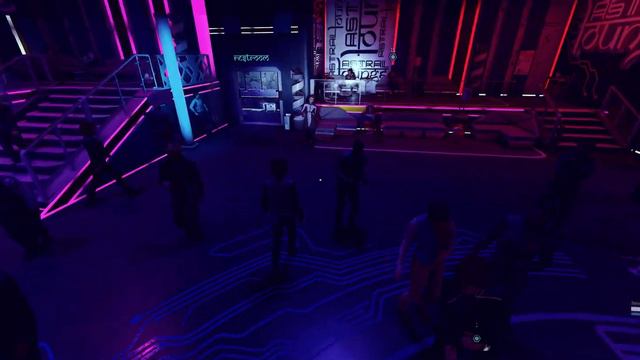 4K Ultrawide / Starfield / Neon Dance