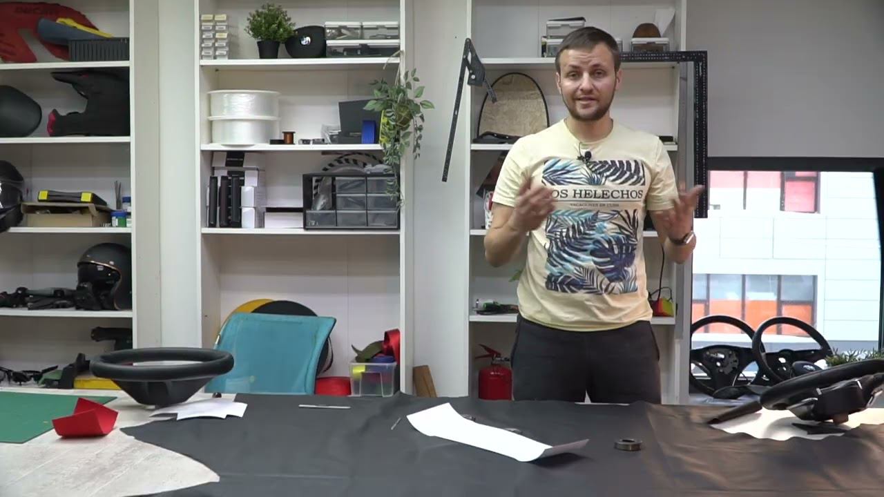 Как правильно накроить натуральную кожу на руль ( главный ньюанс который мало кто учитывает )