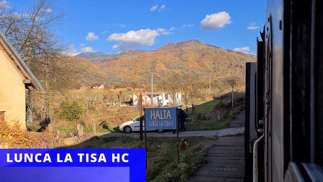 SIGHETU MARMATIEI-VALEA VISEULUI Cu Trenul Dealungul Ucrainei Si Raului Tisa In Maramures