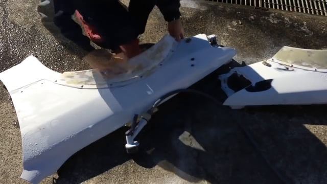 Покраска фендеров Toyota Chaser