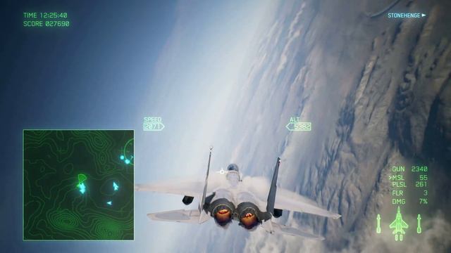 ACE COMBAT 7: Mission 12[Stonehenge Defensive][ACE Difficulty - S-Rank][PC-No Commentary]