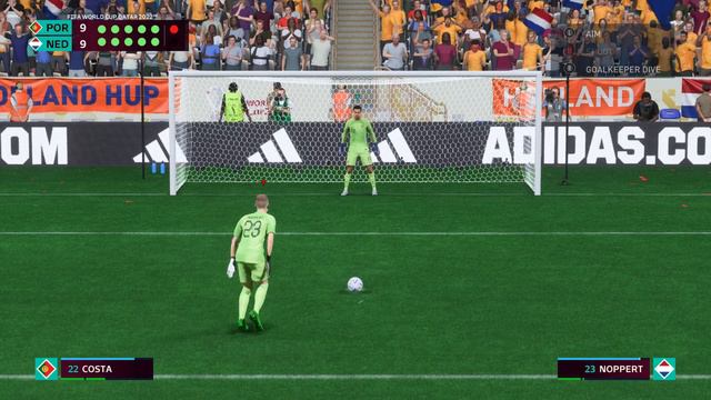 Portugal Vs Netherlands ! Penalty Shootout | Ronaldo Vs Depay ! World Cup | FIFA 23 PC Next Gen 4K