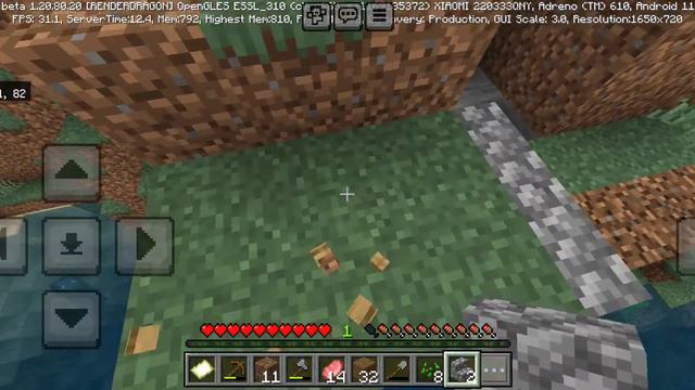 и живая в Майнкрафте делают свою базу