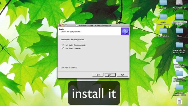 Download And Install Counter Strike 1.6 For Mac