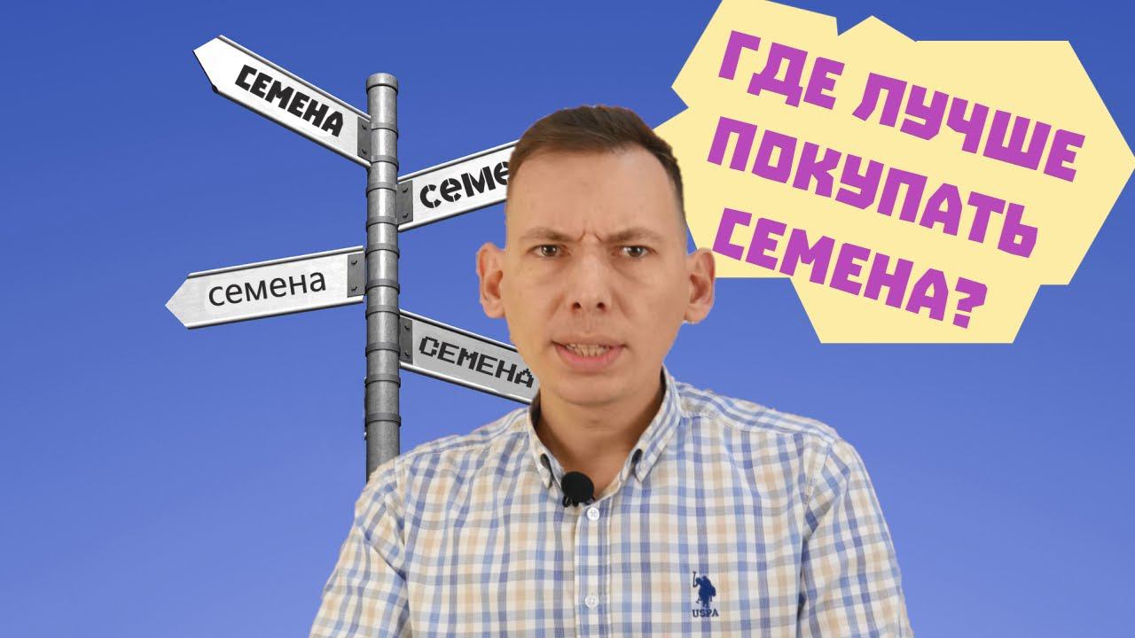 Где покупать семена лучше?