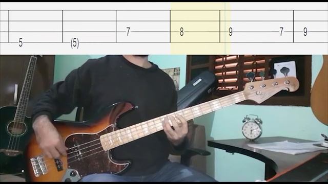 Black Pumas - Colors (Bass Cover With Tabs)