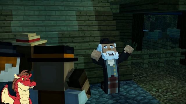 Minecraft: Story Mode (Season 2) #11 - Fred The Game - A Dragon's Let's Play