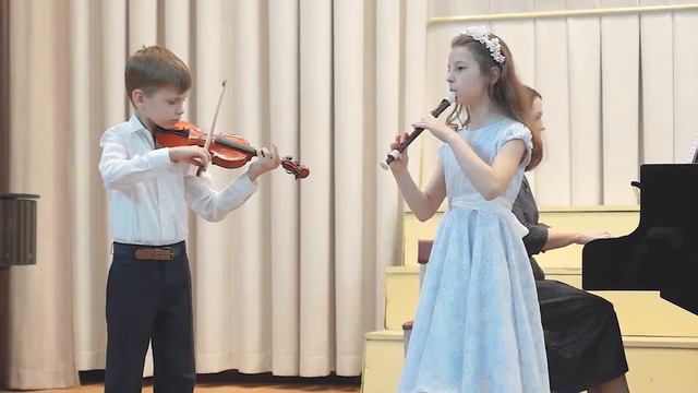 Дуэт Корниенко Кирилл, Горх Эвелина, г Томск А.Страделла  Аллегро