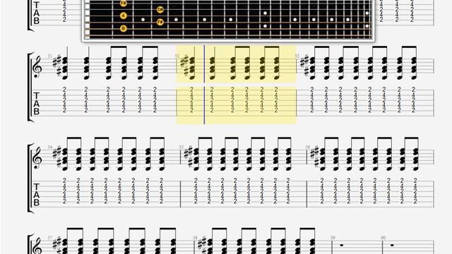 Beatles The   Day Tripper GUITAR 2 TABLATURE