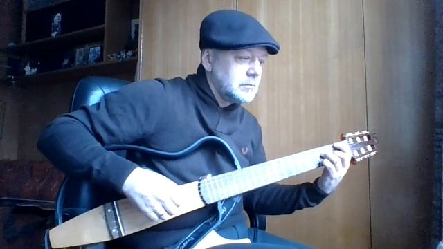 Жёлтый лист осенний (Колибри) на гитаре