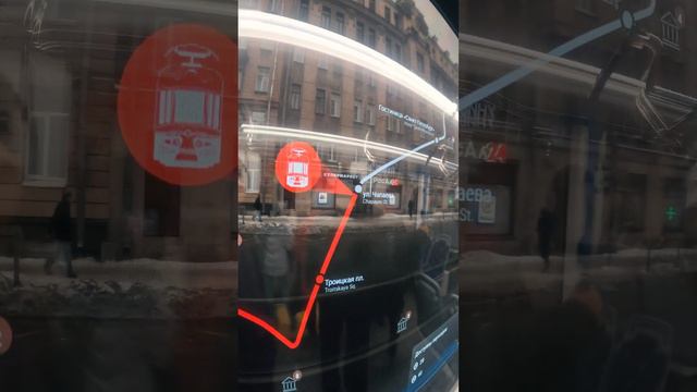 УНИКАЛЬНЫЙ ТРАМВАЙ В ПЕТЕРБУРГЕ