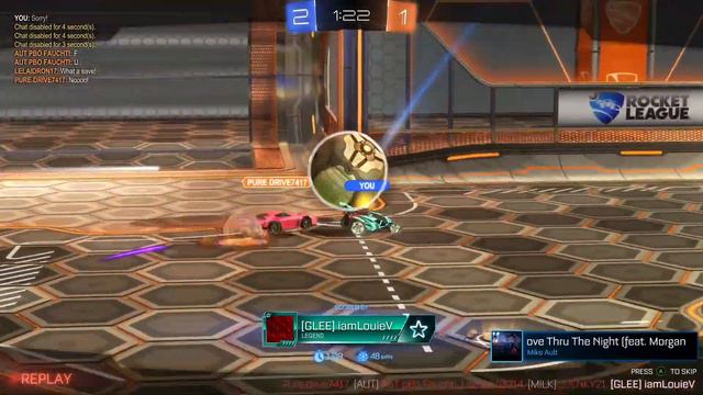 The LAZY GOAL!! Rocket League Ranked