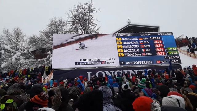 HENRIK KRISTOFFERSEN - KITZBÜHEL HAHNENKAMM SLALOM  2019