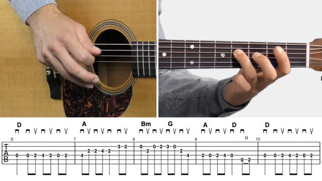 Old Grimes - Guitar Lesson - Bluegrass Flatpicking Melody And Chord Progression