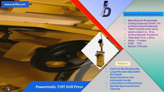 Best Drill Press || Powermatic 71pT Drill Press || Drill Press Review (2018)