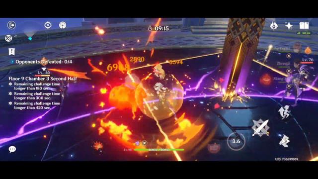 Max Graphics - 60 FPS | Nubia Red Magic 7 Pro Performance Test | Genshin Impact