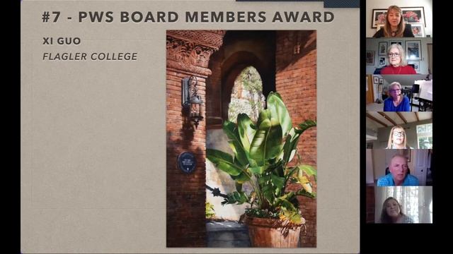 PA Watercolor Society Juried Show Awards Presentation 2021