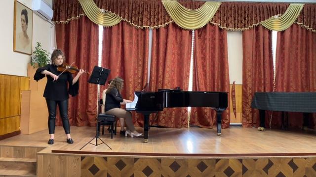 Еміль Шьогрен - Соната G-moll Op. 19. Фортепіано - Ірина Матвійчук, Скрипка - Софія Мандзюк