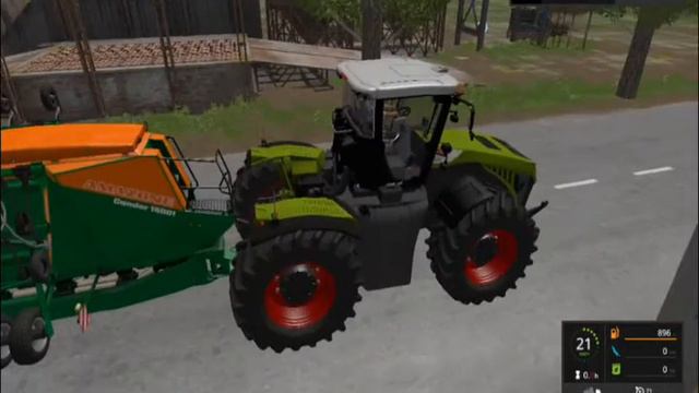 Прохождение игры Farming Simulator 2017 на карте сосновка .