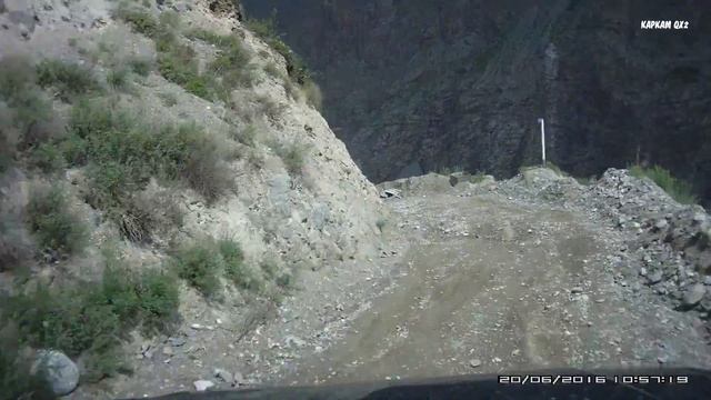 Спуск C перевала Кату-Ярык на УАЗ Патриот