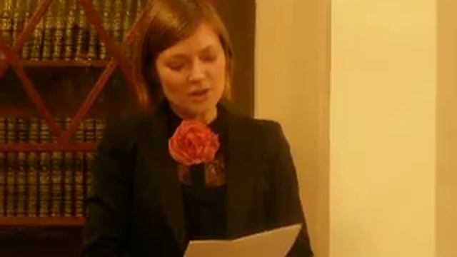 Кира Левина читает стихи М. Кузмина