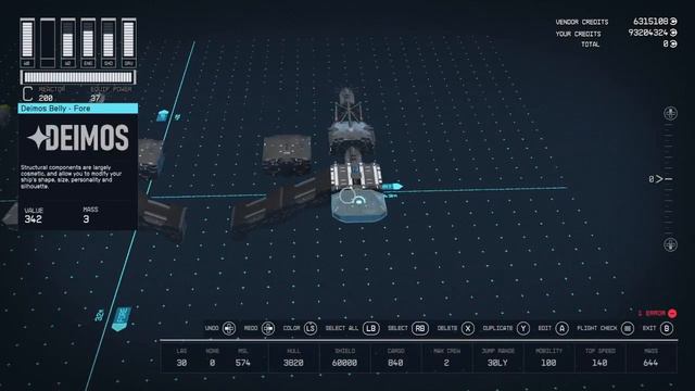 How To Build The DX4 Class Bird Of Prey In Starfield