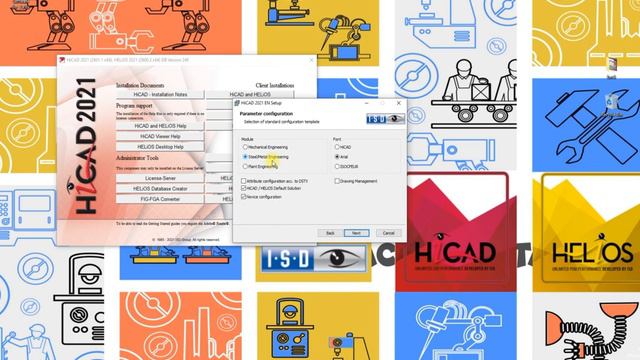 HICAD 2021 Helios 2021 Easy And Full Installation