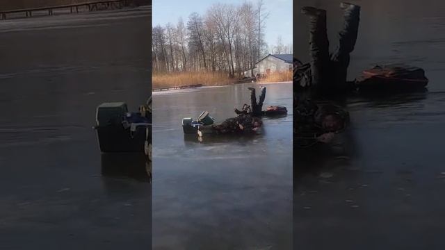 Отметили праздник на рыбалке!???