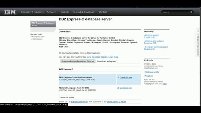 Instalacion De DB2 Sobre Linux