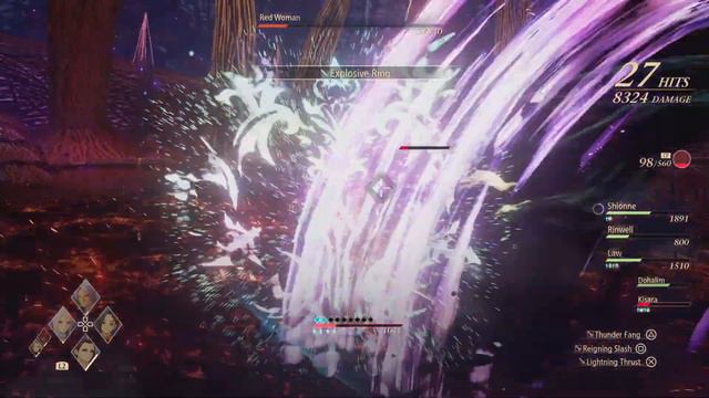Tales Of Arise - Red Women Boss Fight & Vholran Returns In Lenegis + Cutscene - Hard