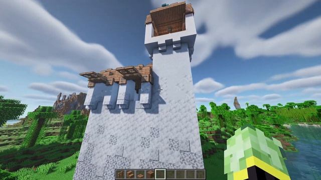 How To Build A Guard Tower In Minecraft [Minecraft 1.18 Tutorial]