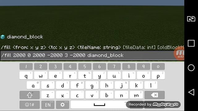 Как сделать алмазный мир в Minecraft Pe