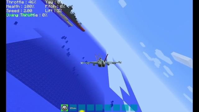 Minecraft Flans Mod: T&P Devblog 53 - Working Aircraft Carriers, Realistic Air Combat And More