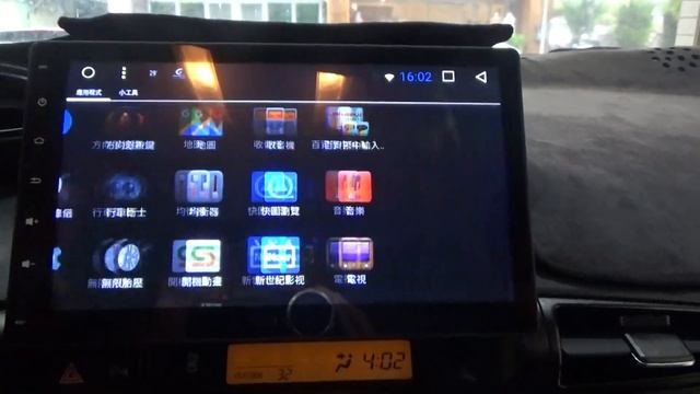 Toyota Wish 希望號 安裝10吋安卓主機