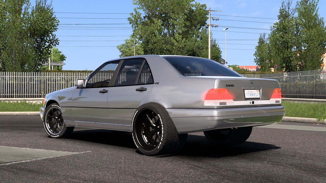 [ETS 2] Mercedes Benz S600 V12 W140_KAБAH In Delivery Action