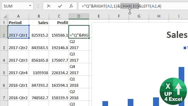 How To Wrap Chart Axis Text In Excel