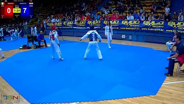 208  MIA HORVATIC, CRO Vs  MARTINA SEMPRINI, ITA 18 2