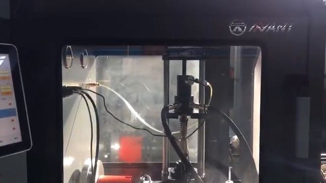 EUS600 Test Bench Is Testing Volvo E3 EUI Injector.